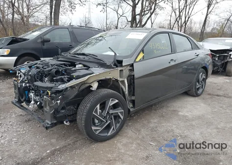 2025 Hyundai Elantra Sel Sport z USA, uszkodzony, nr VIN KMHLM4DG3SU079493